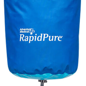 RapidPure 01600142 Purifier + 9L Gravity System Blue Plastic, 8" x 8" x 14"