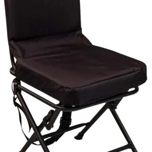 Rhino Blinds RC2281 Padded Swivel Hunting Chair  360 Degree Swivel Black 600D Polyester