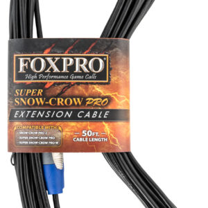 Foxpro CBL50FTSCP2SSCP Speaker Extension Cable  50' Black for FoxPro Super Snow Crow Pro & Snow Crow Pro 2