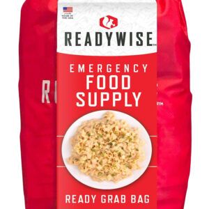 ReadyWise RW01641 7 Day Emergency Grab Bag  60 Servings, 10 Mylar Pouches, 13,920 Total Calories, About 60 Cups of Water Needed