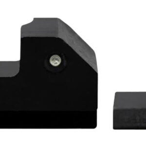 XS Sights CKR002P6N R3D Night Sights- Canik  Black | Green Tritium Orange  Outline Front Sight Green Tritium  Rear Sight