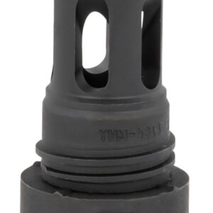 Yankee Hill 431536A Mini QD Flash Hider Black Phosphate Steel with 1/2"-36 tpi Threads & 2.13" OAL for 5.56x45mm NATO AR-Platform