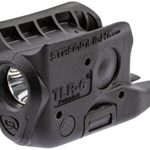 Streamlight 69280 TLR-6 Gun Light  Black 100 Lumens White LED Glock 42/43 (Light Only)