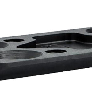 Kimber Mfg.,inc 4200421 KDS9C Dovetail Rear Sight Optic Plates Kit  Black/Blank Rear Sight