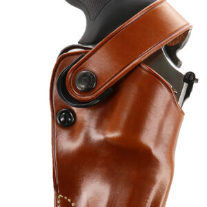 Galco DAO178 DAO  OWB Tan Leather Belt Slide Fits Ruger RedHawk Right Hand