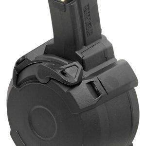Magpul MAG1181-BLK PMAG  Black Drum 50rd 9mm Luger for H&K MP5/94