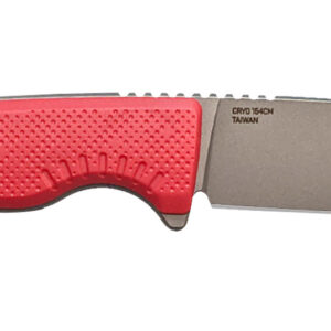 S.O.G SOG17790257 Altair FX  3.40" Fixed Clip Point Plain Satin TiCN Cryo CPM 154 SS Blade, Canyon Red GRN Handle, Includes Sheath