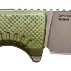S.O.G SOG17790357 Altair FX 3.40" Fixed Plain Satin TiNi Cryo CPM 154 SS Blade/ Field Green GRN Handle