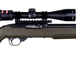 Magpul MAG548-ODG Hunter X-22 Stock Fixed Adjustable Comb OD Green Synthetic for Ruger 10/22