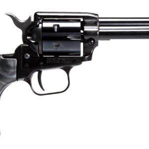 Heritage Mfg RR22B4BP Rough Rider  22 LR 6 Shot, 4.75" Black Oxide Steel Barrel, Black Oxide Zinc Alloy Frame, Black Oxide Cylinder, Black Pearl Grip, Manual Safety, Exposed Hammer