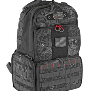 GPS Bags T1913BPP Tactical  PRYM1 Blackout 1000D Polyester 4 Handguns