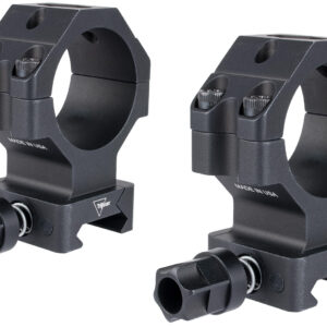 Trijicon AC22067 Scope Rings with Q-LOC Technology  Matte Black  30mm  Extra High