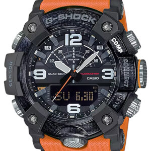 G-shock/vlc Distribution GGB1001A9 G-Shock Tactical MudMaster Keep Time Orange/Black Size 145-215mm Features Digital Compass