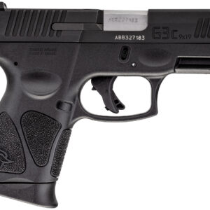Taurus 1G3C931MA G3C *MA Compliant 9mm Luger Caliber with 3.26" Barrel, 10+1 Capacity, Black Finish Picatinny Rail Frame, Serrated Matte Black Tenifer Steel Slide & Polymer Grip Includes 3 Mags