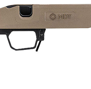 Mdt Sporting Goods Inc 106232-FDE MDT Field Stock Flat Dark Earth Ruger American/ Short Action 32.22"