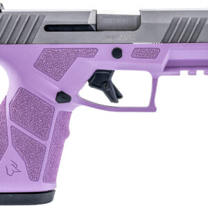 Taurus 1-GX2939LP GX2  9mm 13+1 3.37" Matte Stainless Steel Barrel, Matte Serrated Stainless Steel Slide, Light Purple Polymer Frame w/Picatinny Rail, Polymer Grip