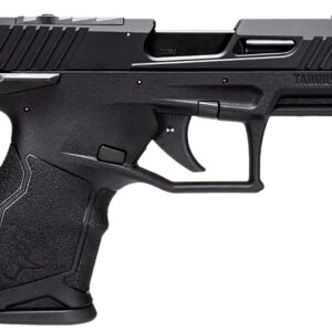 Taurus 1TX22131 TX22C  Compact 22 LR 13+1 3.60" Matte Black Steel Barrel, Black Hard Coat Anodized Serrated Aluminum Slide, Black Polymer Frame w/Picatinny Rail Black Polymer Grips
