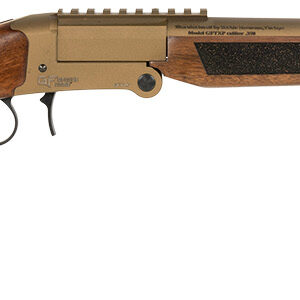 Gforce Arms GFTXP4020Y GFTXP  Youth 400 Legend 1rd 20" Bronze Cerakote Steel Barrel, Bronze Cerakote Picatinny Rail Steel Receiver, Fixed Walnut Wood Stock