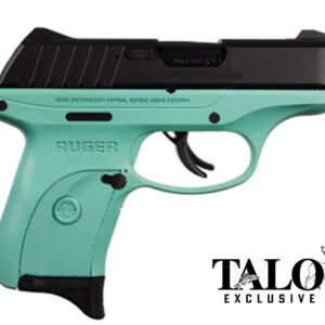 EC9S 9MM 3.12" Blk FS Blk/Turquoise TALO