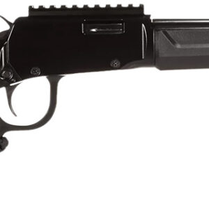Rossi RL22161ST Rio Bravo Tactical 22 LR 10+1 16.50" Polished Black Oxide Steel Threaded Barrel, Picatinny Rail Matte Black Aluminum Receiver, Fixed Black Synthetic Stock