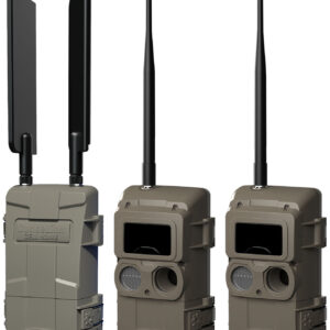 Cuddeback KT002 CuddeLink Black Flash Starter Kit Brown 3 Pack