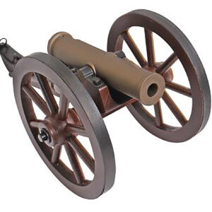 Traditions CN8061 Mountain Howitzer Mini Cannon 50 Cal 6.75" Burnt Bronze Barrel Breech Action