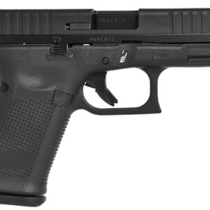 Glock UA4450101 G44 Gen5 Compact 22 LR 10+1 4.02" Black GMB Barrel, Matte Black Serrated Slide, Black Polymer Frame w/Picatinny Rail, Black Textured w/Interchangeable Backstrap Grip, Ambidextrous