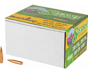 SIERRA MATCHKING .338 300GR 500CT
