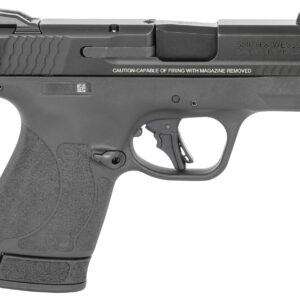 Smith & Wesson 13246 M&P Shield Plus Micro-Compact Frame 9mm Luger 10+1/13+1, 3.10" Black Armornite Stainless Steel Barrel & Serrated Slide, Matte Black Polymer Frame,  Thumb Safety