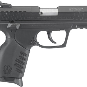 Ruger 3600 SR22  22 LR 10+1 3.50" Satin Stainless Steel Barrel, Black Anodized Serrated Aluminum Slide, Black Polymer Frame w/Picatinny Rail, Black Polymer Grip, Right Hand