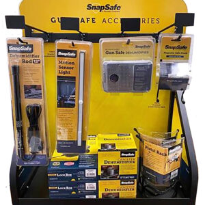 SnapSafe 77500 Safe Top Display  Yellow Countertop