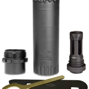 YHM TURBO K-RB 5.56MM SUPPRESSOR W/FLASH HIDER