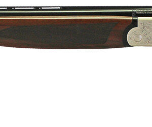 Iver Johnson Arms IJ60020LW28S IJ600 Lightweight Full Size 20 Gauge Break Open 3" 2rd 28" Black Over/Under Vent Rib Barrel, Silver Engraved Aluminum Receiver, Fixed Walnut Wood Stock, Ambidextrous