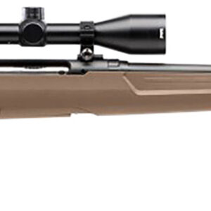 Savage Arms 57175 Axis II XP Full Size 6.5 Creedmoor 4+1 22" Matte Black Button-Rifled Barrel, Matte Black Carbon Steel Receiver, Flat Dark Earth Synthetic Stock, Bushnell Banner 3-9x40mm, Right Hand