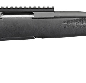 Ruger 6908 American Compact 243 Win 4+1 18" Matte Black Alloy Steel Barrel, Matte Black Steel Receiver w/Picatinny Rail, Black Fixed Synthetic Stock, Right Hand