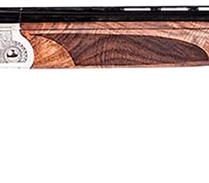 ATI ATIGKOF410SV Cavalry  410 Gauge Break Open 3" 2rd, 26" Matte Blued Over/Under Vent Rib Barrel, Silver Engraved Aluminum Receiver, Fixed Oiled Turkish Walnut Walnut Stock