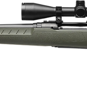 Savage Arms 32190 Axis 2 XP Combo Full Size 25-06 Rem 4+1 22" Black Sporter Barrel, Black Carbon Steel Receiver Drilled & Tapped, OD Green Fixed Synthetic Stock, Weaver 3-9x40mm Scope, Left Hand