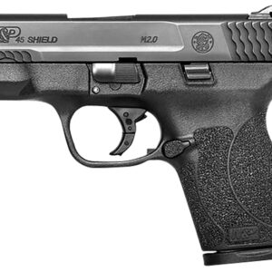 Smith & Wesson 11531 M&P Shield M2.0 Micro-Compact 45 ACP 6+1/7+1 3.30" Black Stainless Steel Barrel & Serrated Slide, Matte Black Polymer Frame Black Textured Grip
