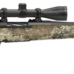 Mossberg 28067 Patriot Super Bantam 308 Win Caliber with 5+1 Capacity, 20" Fluted Barrel, Blued Metal Finish & TrueTimber Strata Synthetic Stock Right Hand (Youth) Includes 3-9x40mm Scope