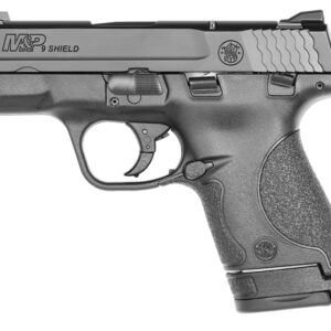 M&P Shield 9mm 3.1" B/Blk CA comp 7&8rd
