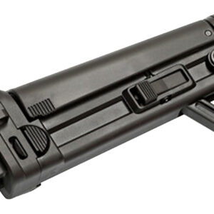 B&T Firearms 361639 MBT Folding Stock  Black Polymer Fits APC 9/40/45 Includes Hydraulic Buffer