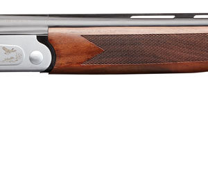 Charles Daly 930197 202  Full Size 12 Gauge Break Open 3" 2rd 28" Blued Vent Rib Barrel, Silver Engraved Steel Receiver, Fixed Walnut Wood Stock
