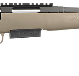 Ruger 16950 American Ranch  Full Size 450 Bushmaster 3+1 16.12" Matte Black Threaded Barrel, Matte Black Picatinny Rail Steel Receiver, Flat Dark Earth Fixed Synthetic Stock, Right Hand