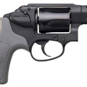 Smith & Wesson 12056 M&P Bodyguard *CA Complaint 38 S&W Spl +P 5 Shot 1.88" Black PVD Barrel/Cylinder, Black Aluminum J-Frame, Gray Polymer Grip, Includes Crimson Trace Red Laser