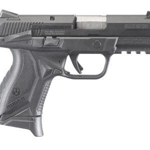 Ruger 8648 American Pistol  Compact Frame 45 ACP 10+1 3.75" Black Nitride Stainless Steel Barrel & Serrated Slide, Black Polymer Frame w/Picatinny Rail, Textured Wraparound Grip, Right Hand