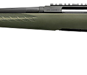 Ruger 16977 American Predator Full Size 6.5 Creedmoor 4+1 22" Matte Black Threaded Barrel, Matte Black Picatinny Rail Steel Receiver, Moss Green Fixed Synthetic Stock, Left Hand