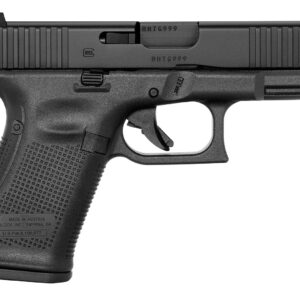 Glock PA195S203 G19 Gen5 Compact 9mm Luger 15+1 4.02" Black GMB Barrel, Black nDLC Serrated Slide, Black Polymer Frame w/Picatinny Rail, Black Textured w/Interchangeable Backstrap Grip. Ambidextrous