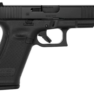 Glock PA175S201 G17 Gen5 Full Size 9mm Luger 10+1 4.49" Black GMB Barrel, Black nDLC Serrated Slide, Black Polymer Frame w/Picatinny Rail, Black Textured w/Interchangeable Backstrap Grip, Ambidextrous