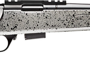 Bergara Rifles BMR003 BMR  Full Size 22 WMR 5+1/10+1 18" Matte Blued Steel Threaded Barrel & Drilled & Tapped Steel Receiver, Fixed Gray/Black Speckled Synthetic Stock