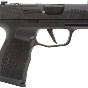 Sig Sauer 365X9BXR3P P365X  9mm Luger 12+1 3.10" Black Nitron Optic Ready/Serrated SS Slide, Black SS Frame w/Beavertail, Black Polymer Grips
